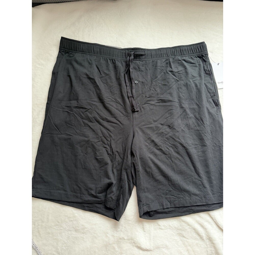 Goodfellow & Co Men's Black Knit Shorts  Elastic Waist XXL
